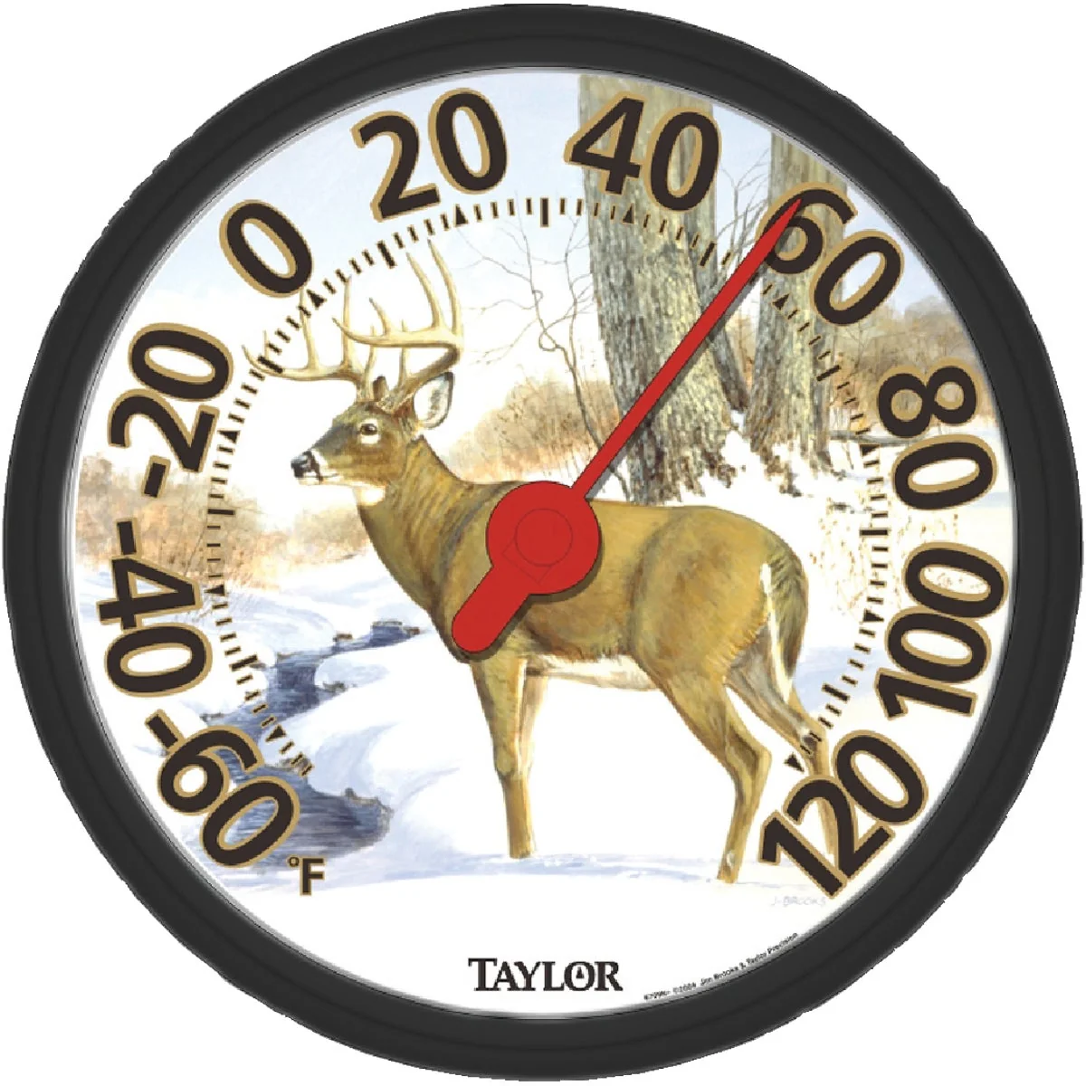 Luxury Taylor 13-1 2 Fahrenheit -60 To 120 Outdoor Wall Thermometer Outstanding