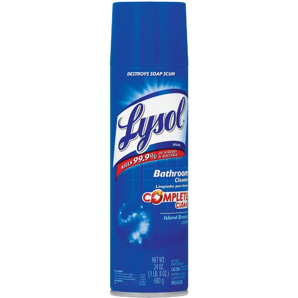 First-Class Lysol 24 Oz. Aerosol Complete Bathroom Cleaner Flexible
