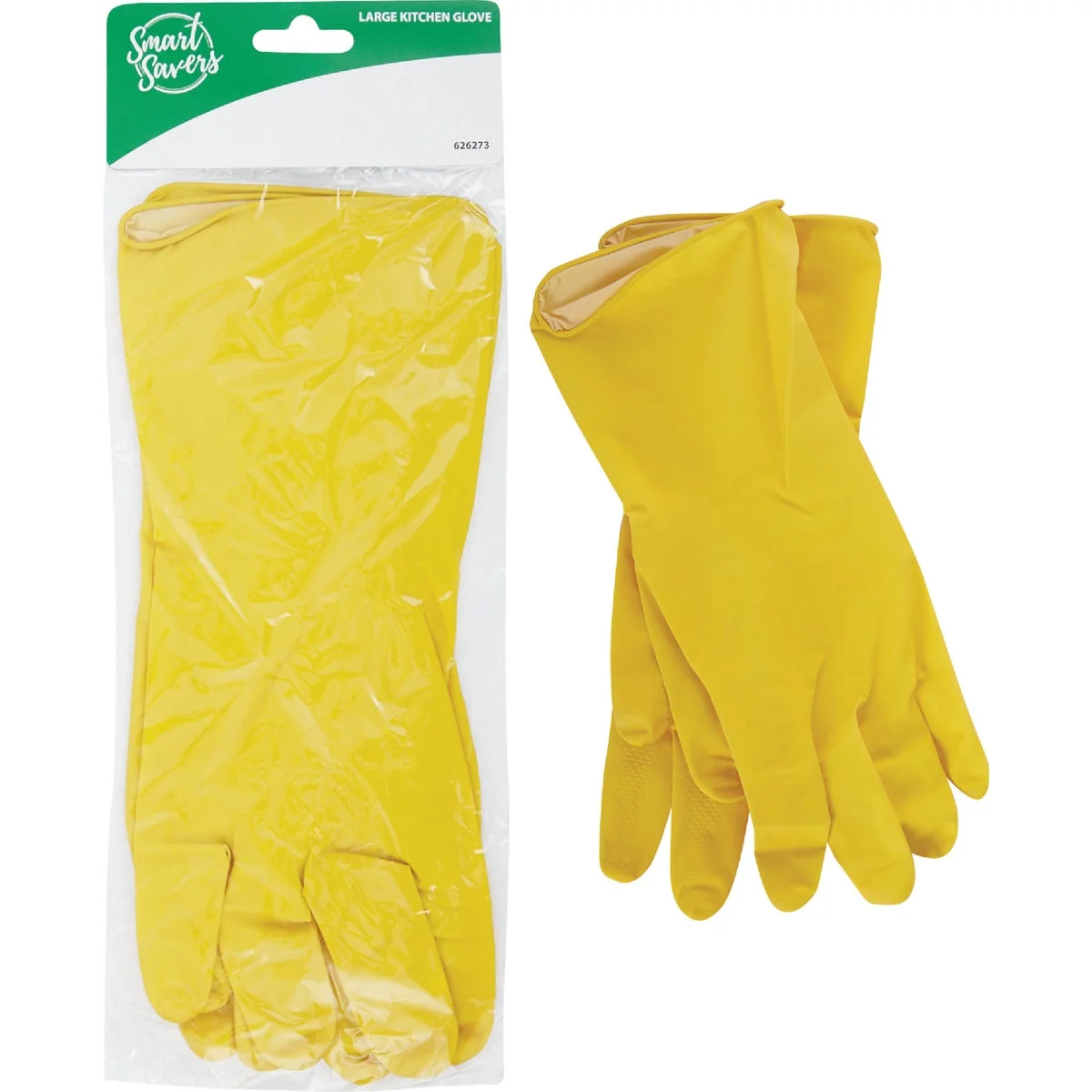 Comfortable Smart Savers Large Kitchen Rubber Glove Innovative