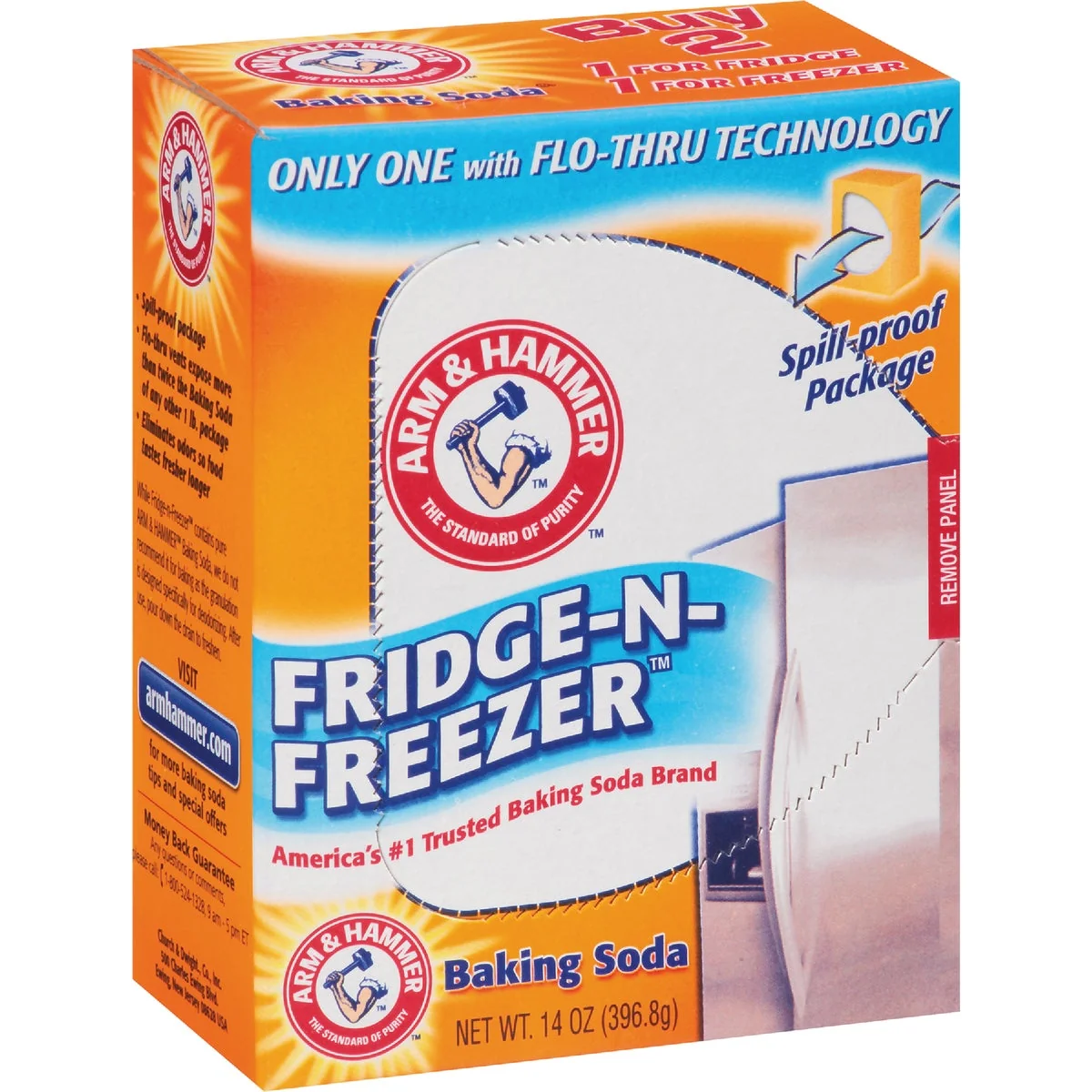 Trusted Arm Hammer 14 Oz. Fridge and zer Baking Soda Clean