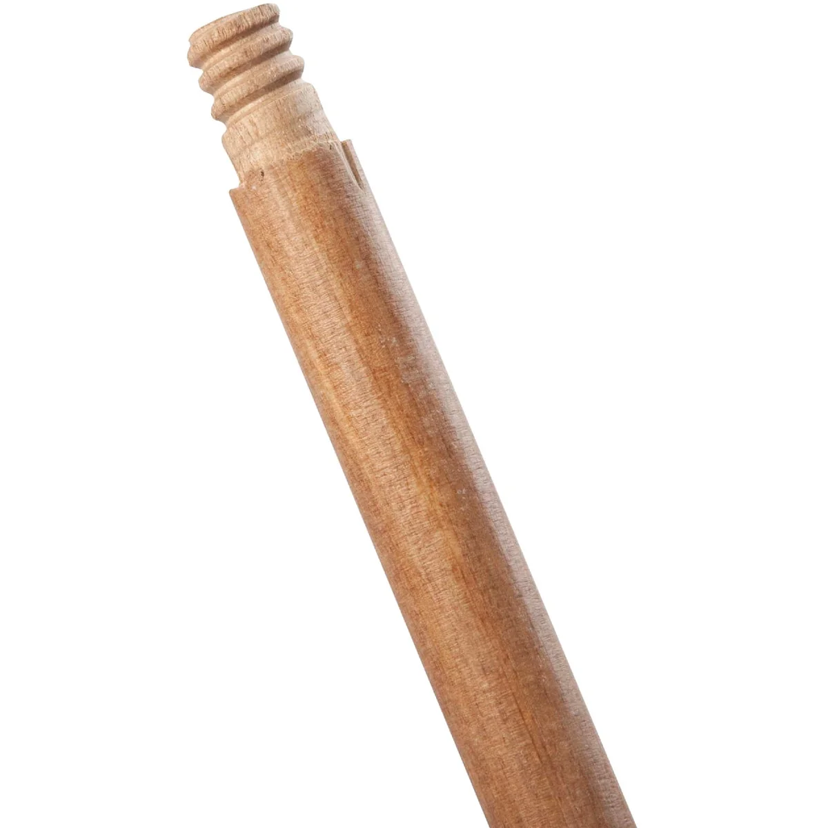 Sophisticated Waddell 60 In. L. x 1-1 8 In. Dia. Wood Threaded Broom Handle Classic