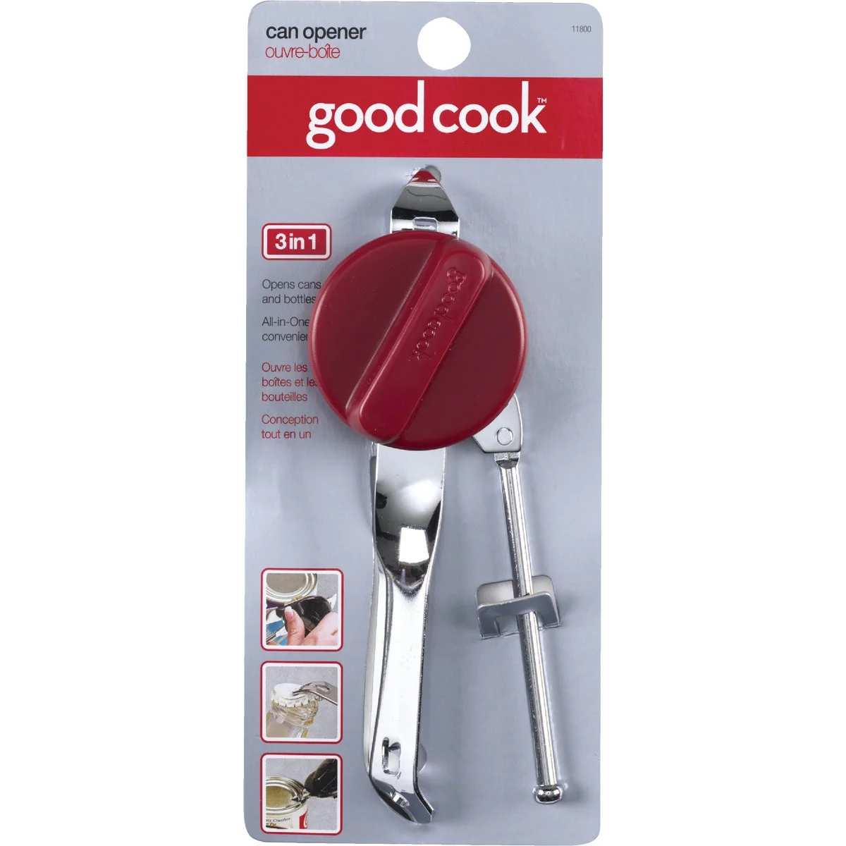 Fine Goodcook 3-Way Can Opener Minimalist