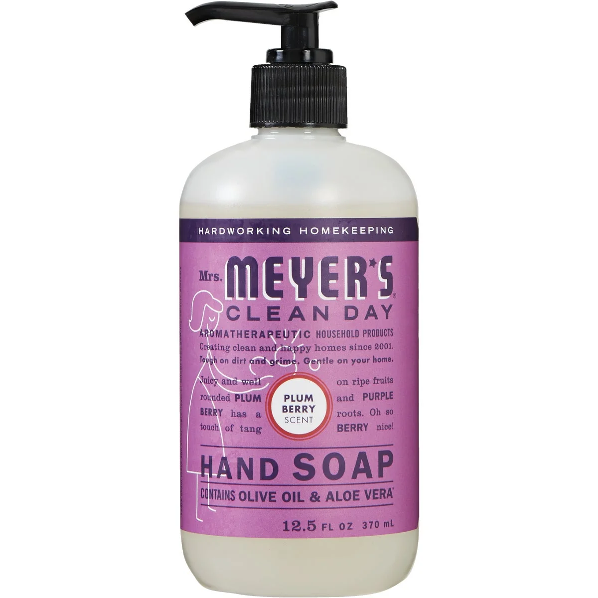 Official Mrs. Meyer's 12.5 Oz. Clean Day Plumberry Hand Soap High-Quality