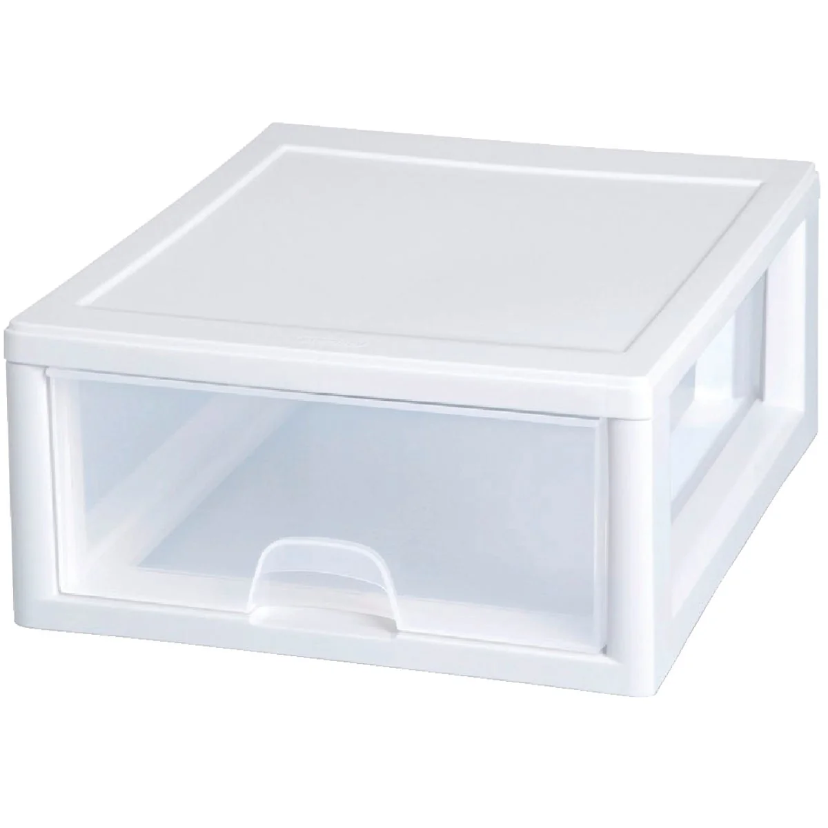 Exceptional Sterilite 14 In. x 6 In. x 17 In. 16 Quart White Stackable Storage Drawer Healthy