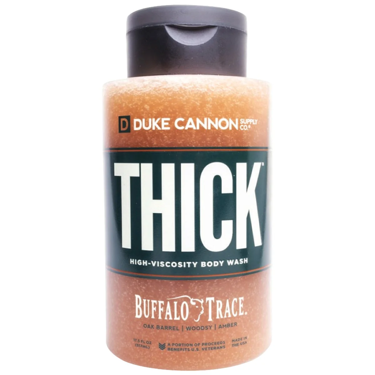 Effective Duke Cannon 17.5 Oz. Bourbon Oak Barrell Thick High Viscosity Body Wash Consistent