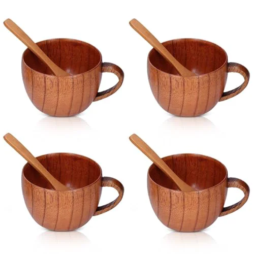 Natural Wood Coffee Mug Fine