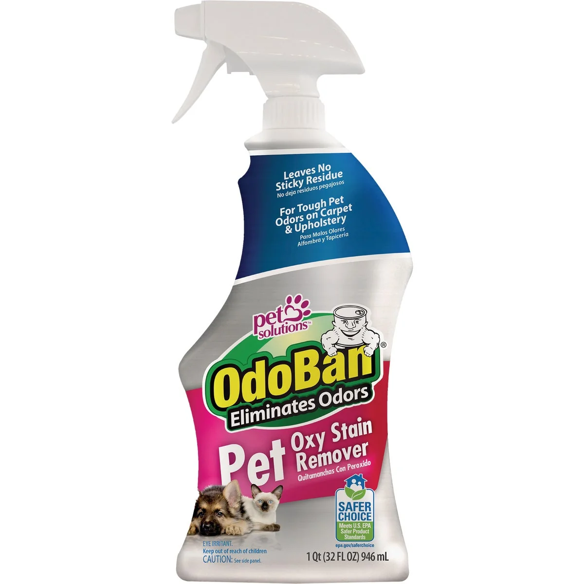 Trendy OdoBan 32 Oz. Pet Oxy Stain Remover Carpet Cleaner Powerful
