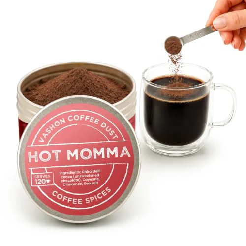 Fine Crafted Coffee Dust Hot Momma Flavoring Powder 2 Ounce Environmentally Friendly