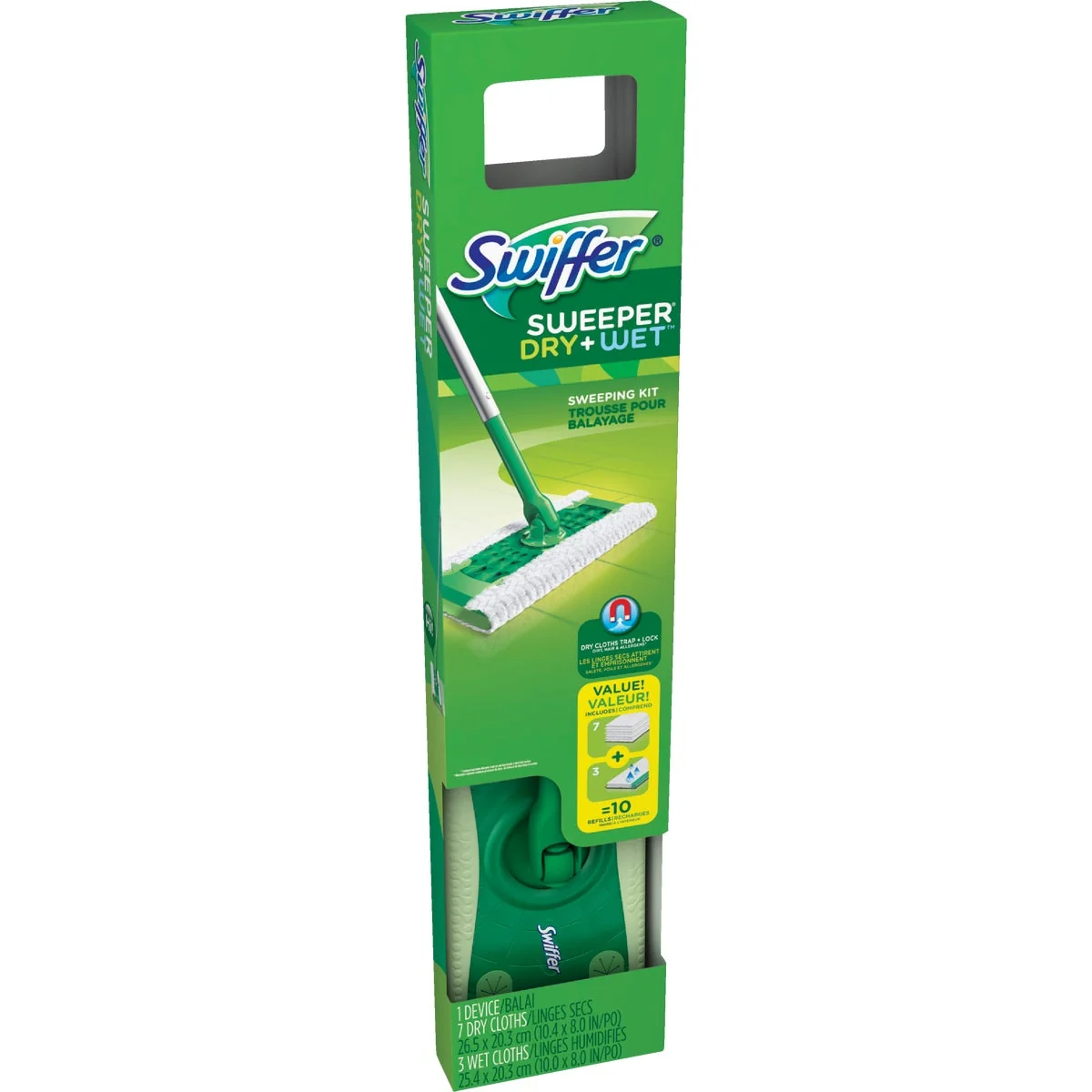 Casual Swiffer Sweeper Dry Wet Mop Comfortable