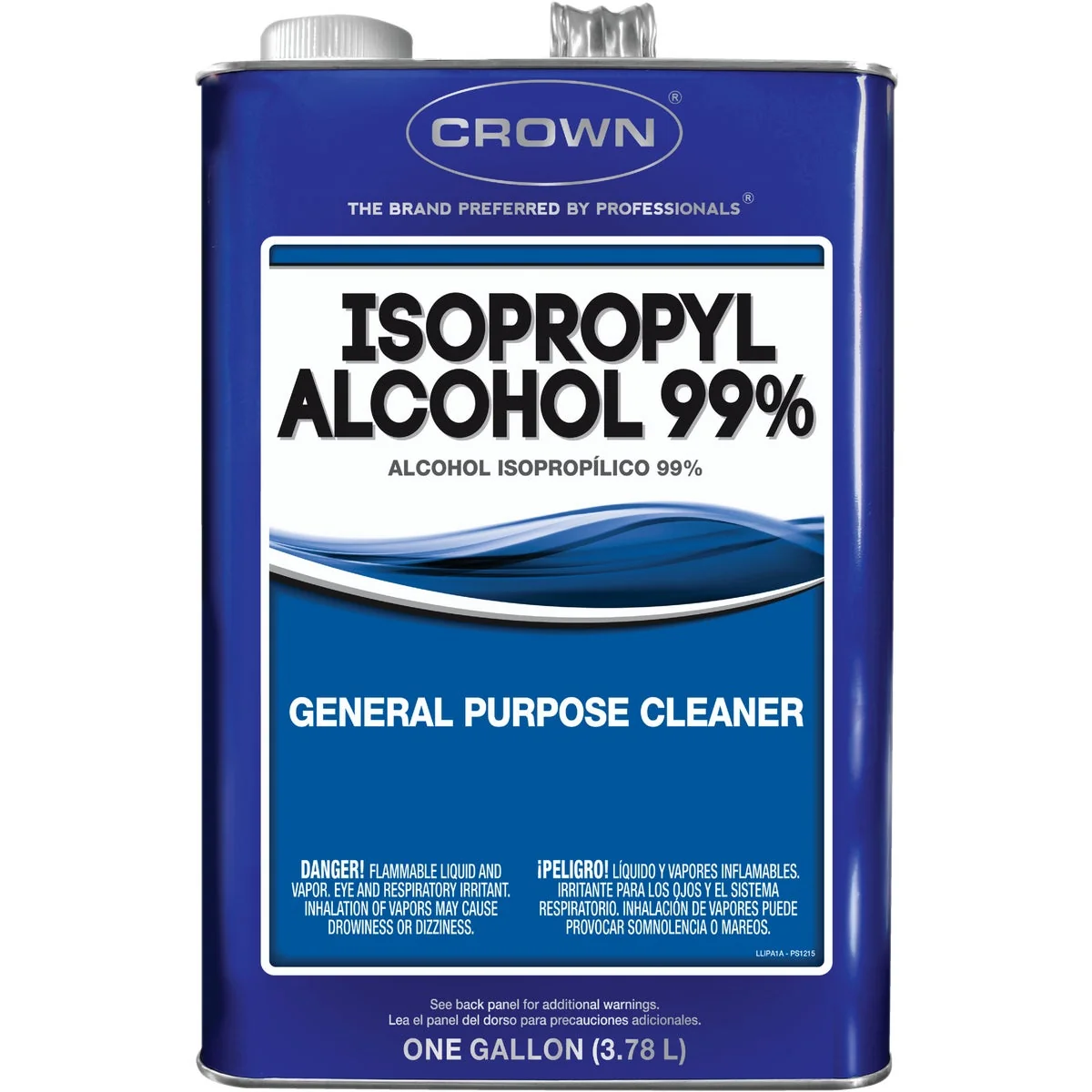 Safe Crown 1 Gal. Industrial Strength 99 Isopropyl Alcohol Surface Cleaner Smooth