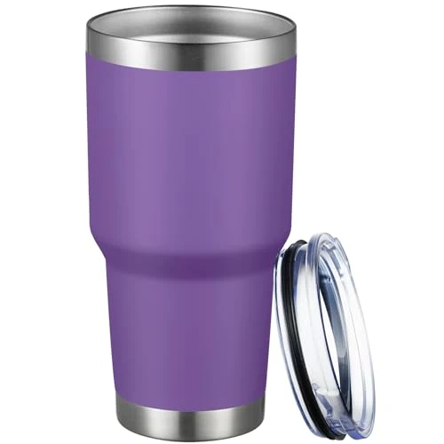 Reusable 30oz Tumbler Double Wall Vacuum Insulated Travel Mug Superior