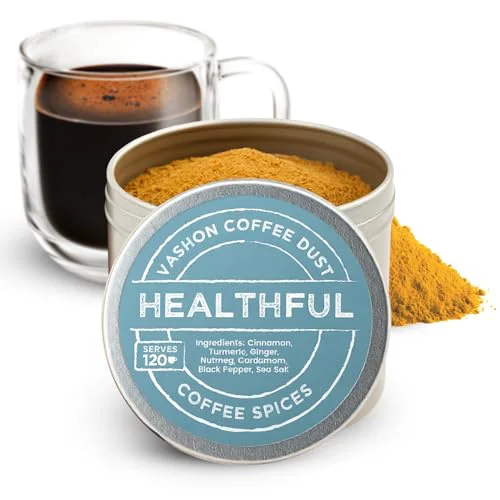 World-Class Coffee Dust Healthful Flavoring Powder 2 Ounce Premium Material
