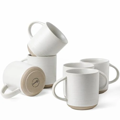 World-Class Coffee Mugs 16oz 6 Count Fine Crafted
