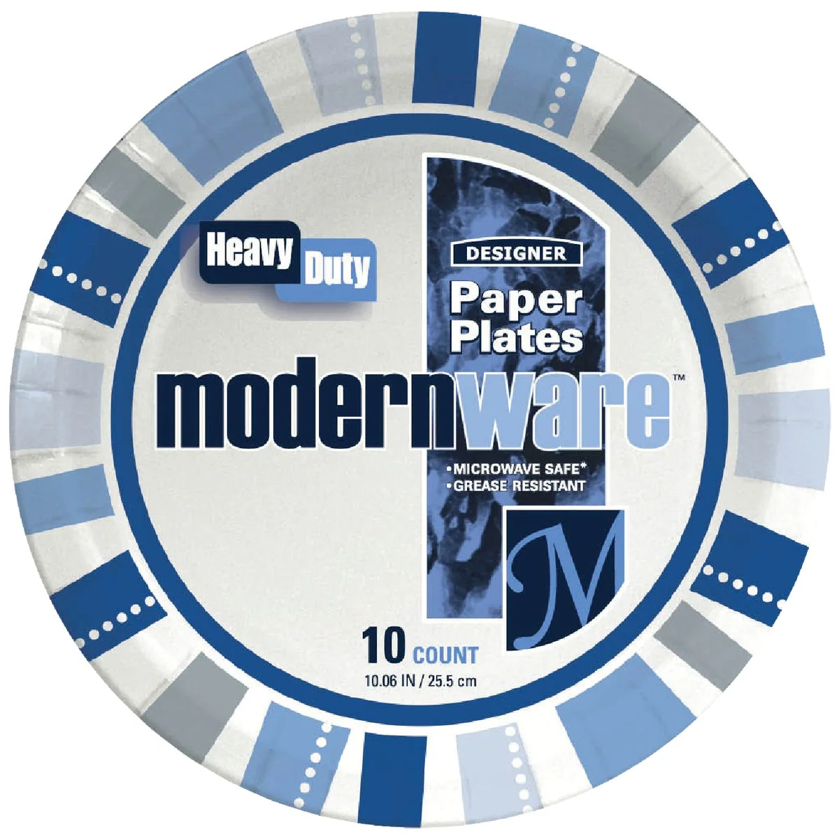 Superior AJM 10 In. ModernWare Paper Plate 10-Count Trusted