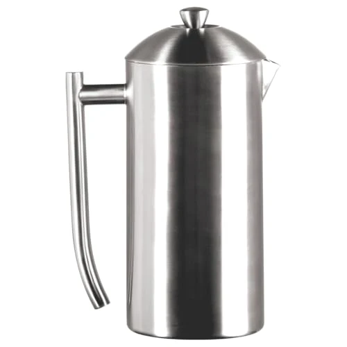 Easy-to-Use Double Walled Stainless Steel French Press Coffee Maker Functional