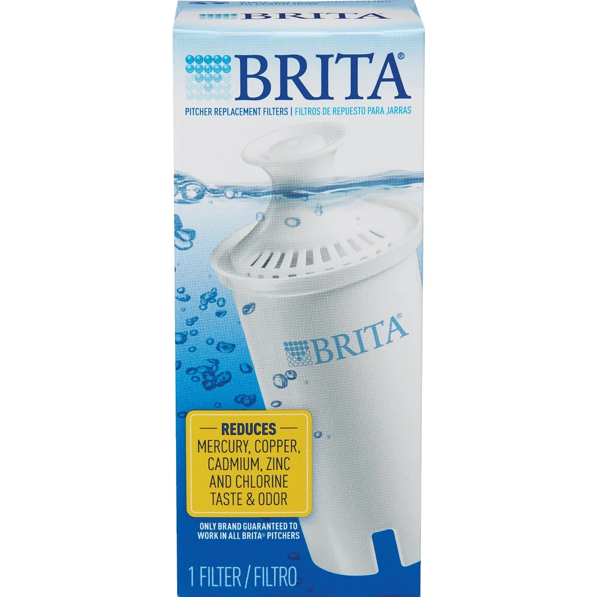 Selected Brita Pitcher Water Filter Cartridge Detailed