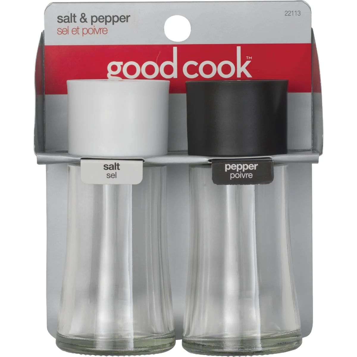 Unique Goodcook 2 Oz. Glass Salt Pepper Set Exclusive