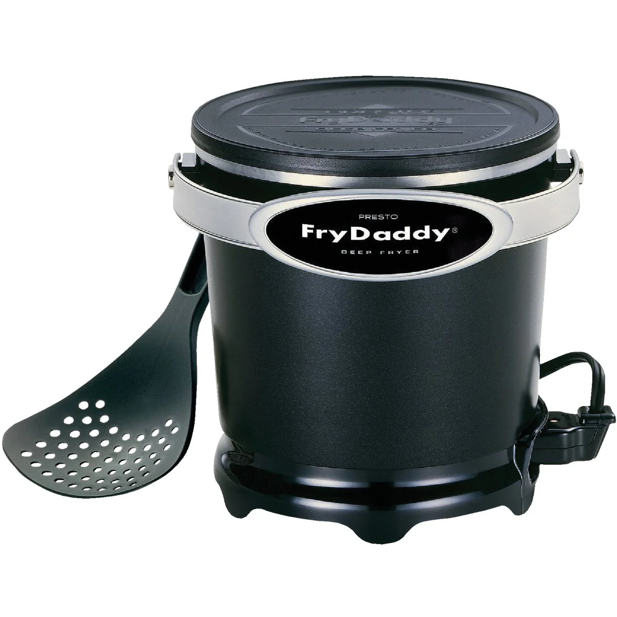 Certified Presto FryDaddy 1 Qt. Black Aluminum Deep Fryer Proven