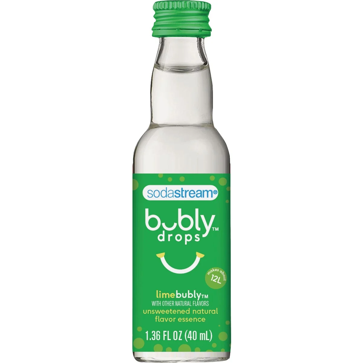 Solid Sodastream Bubly 1.36 Oz. Lime Drops Specialty