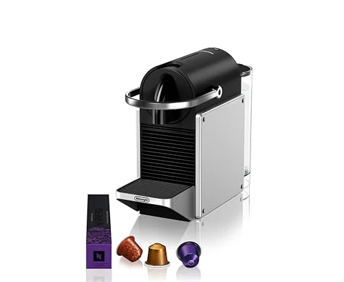 Sustainable Pixie Aluminum Espresso Machine by De'Longhi Luxury