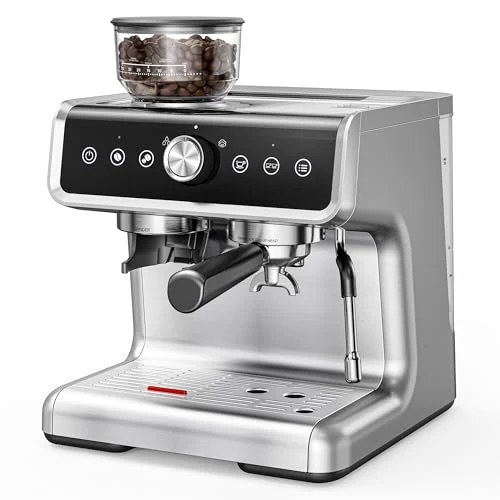 Reusable Espresso Machine with Grinder Lightweight