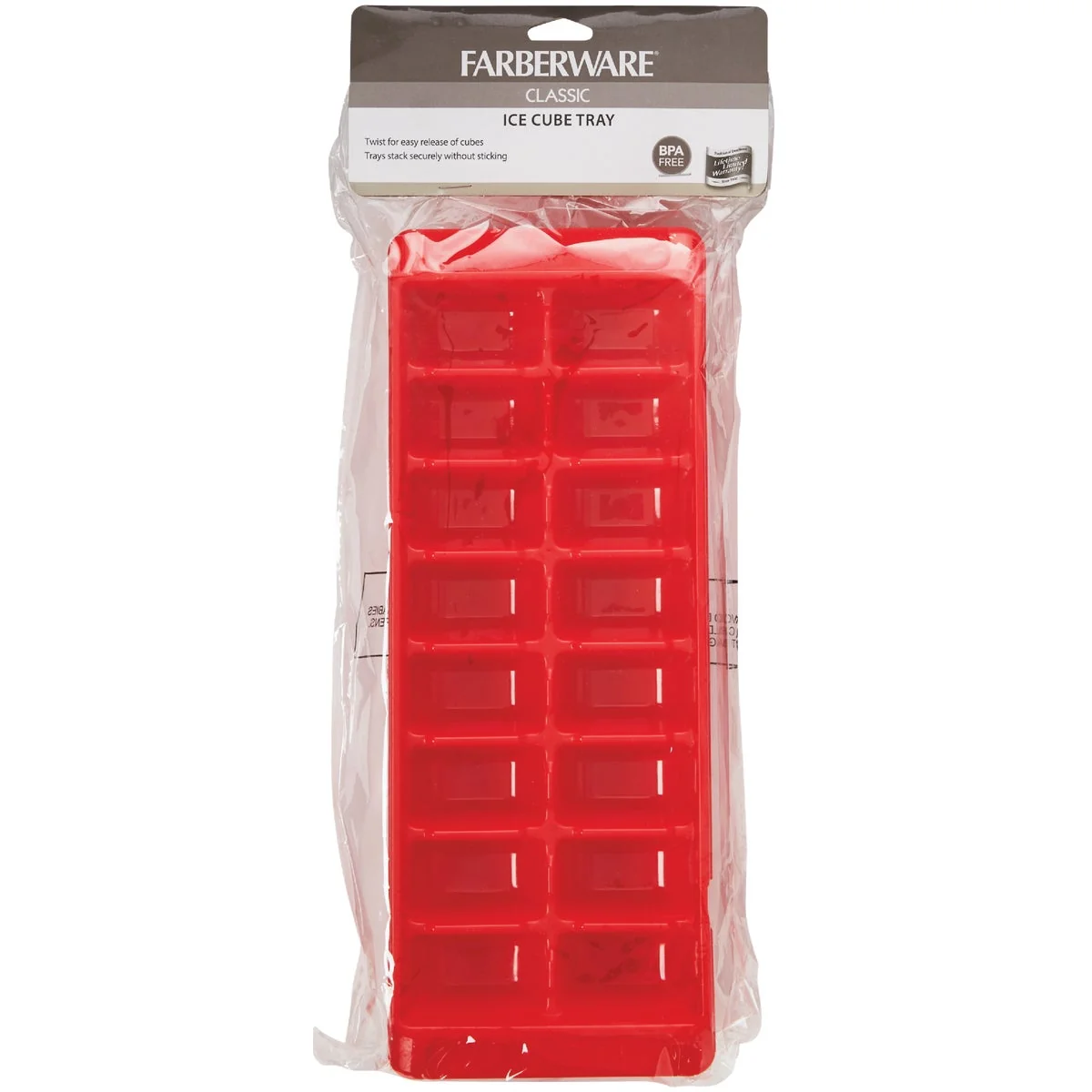 Fine Crafted Farberware Plastic Ice Cube Trays 2 Count Consistent