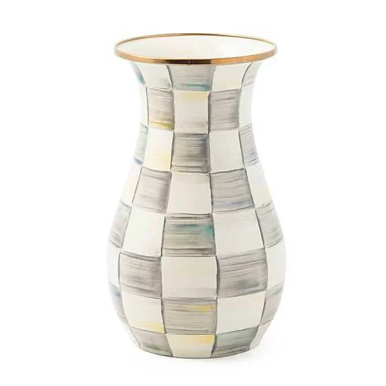Durable Enamel Tall Vase Refined