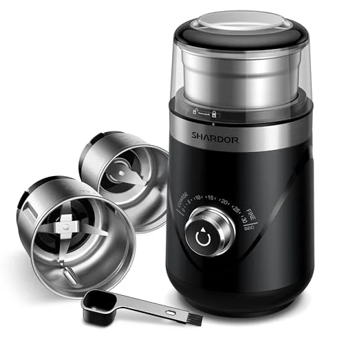 Sophisticated Electric Super Silent Blade Coffee Grinder Modern