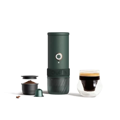 Enhanced Mino Portable Electric Espresso Machine for Travel with Self Authentic