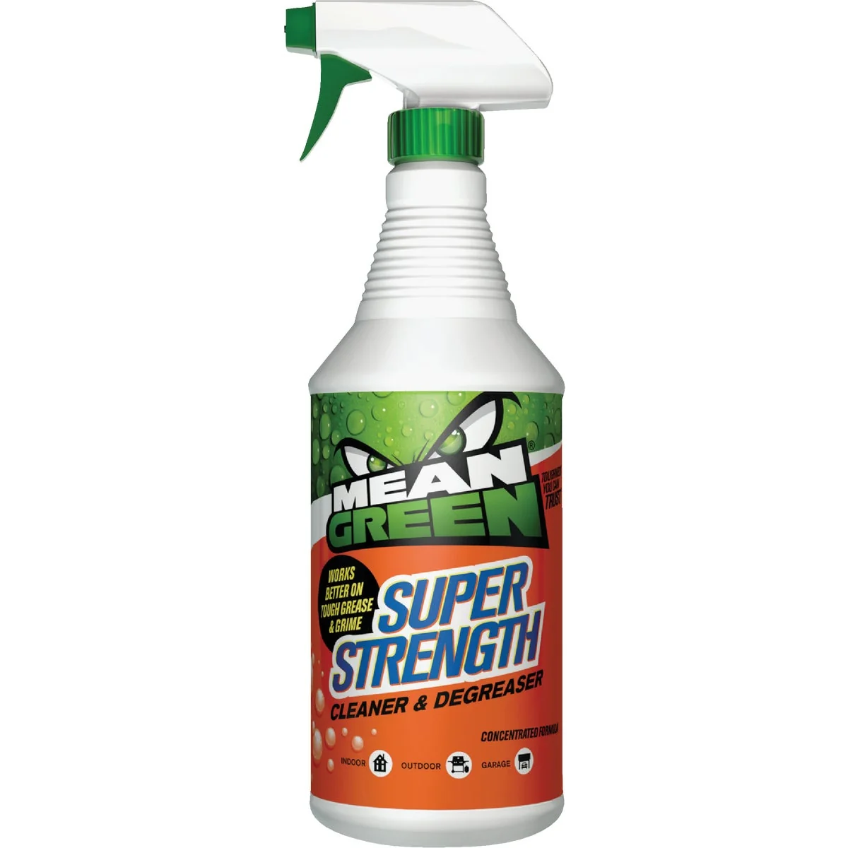 Verified Mean Green 32 Oz. Super Strength Cleaner Degreaser Contemporary