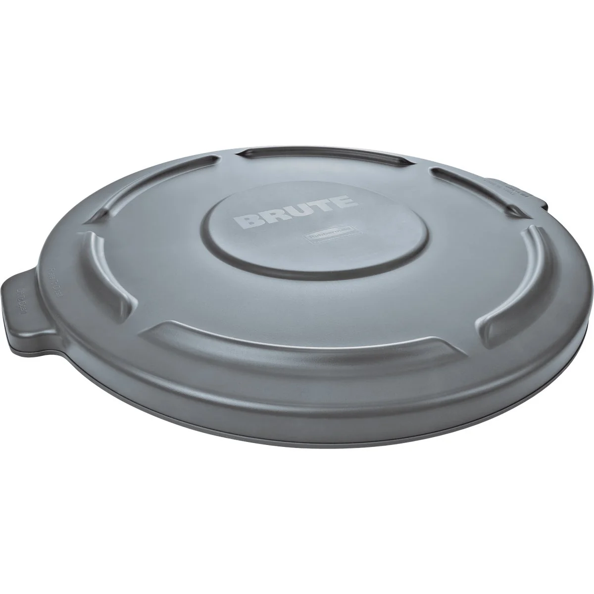 Environmentally Friendly Rubbermaid Commercial Brute Gray Trash Can Lid for 20 Gal. Trash Can Powerful