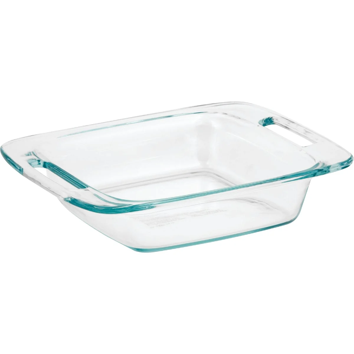 Dependable Pyrex Easy Grab 8 In. Square Glass Baking Dish Easy-to-Use