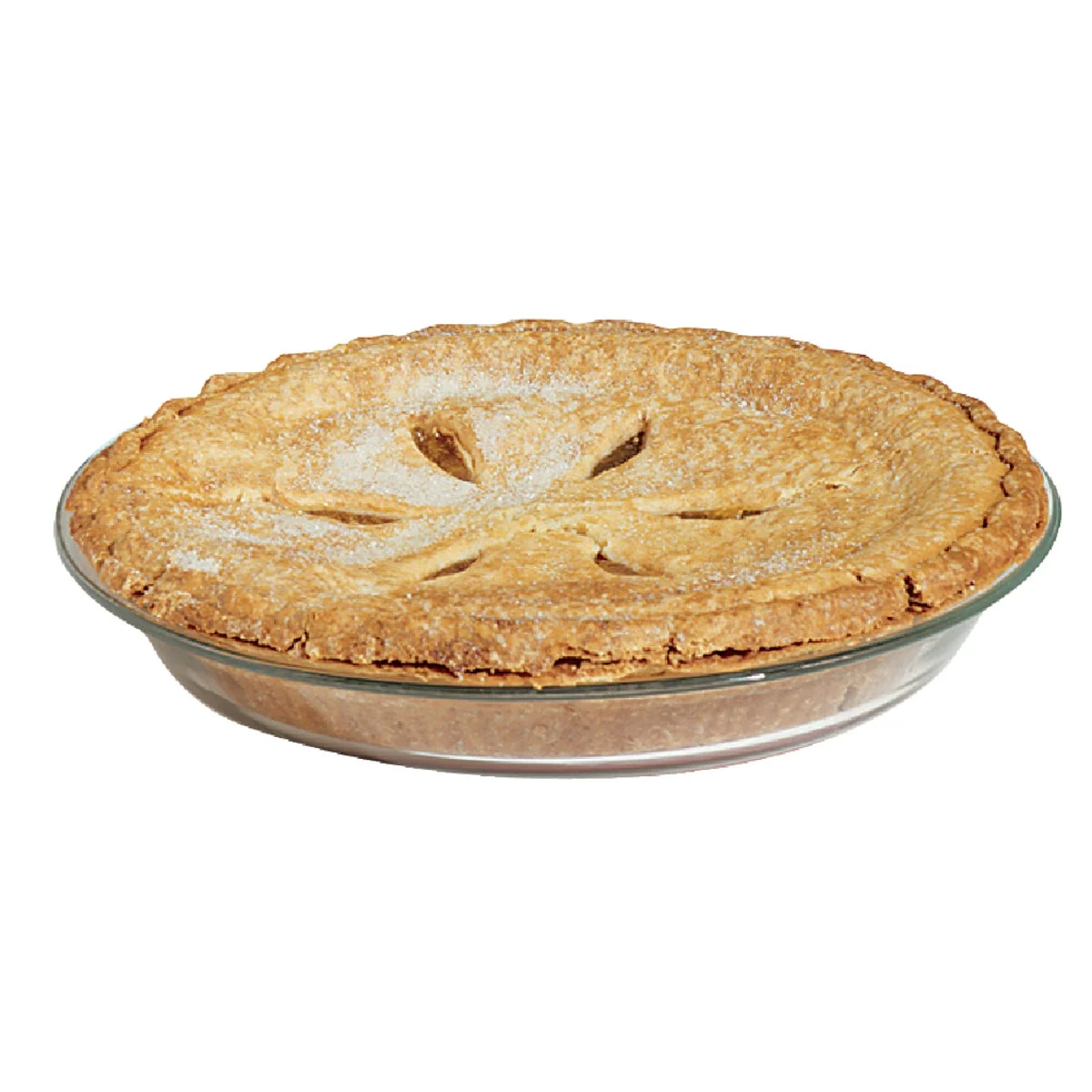 Quality Pyrex 9 In. Glass Pie Plate Classic