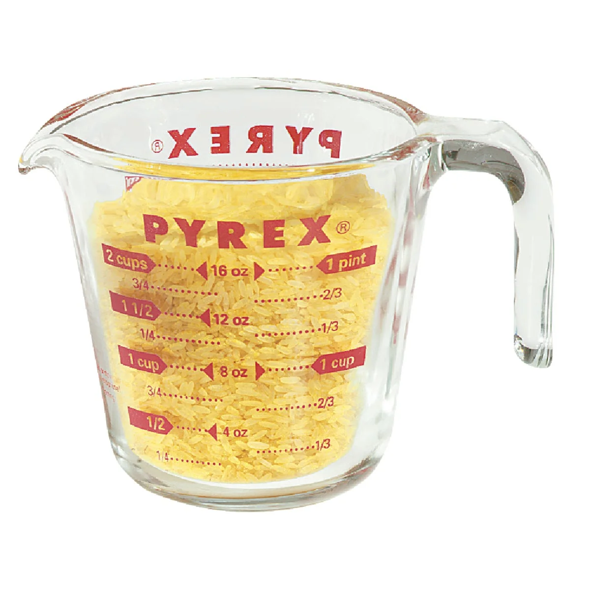 Innovative Pyrex Prepware 2 Cup Clear Glass Measuring Cup Certified