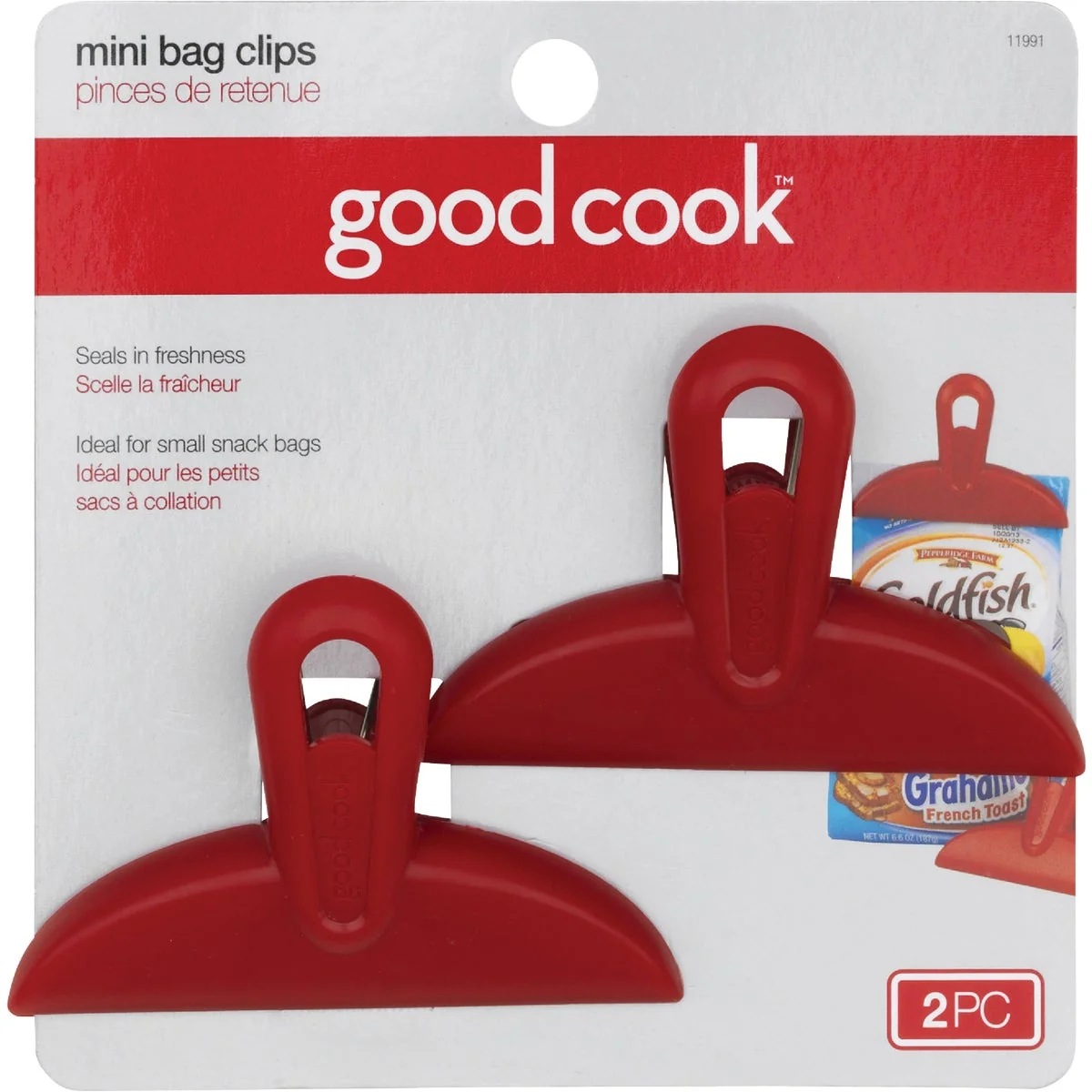 Reliable Goodcook 3-1 4 In. Plastic Mini Chip Clip 2-Pack Exclusive