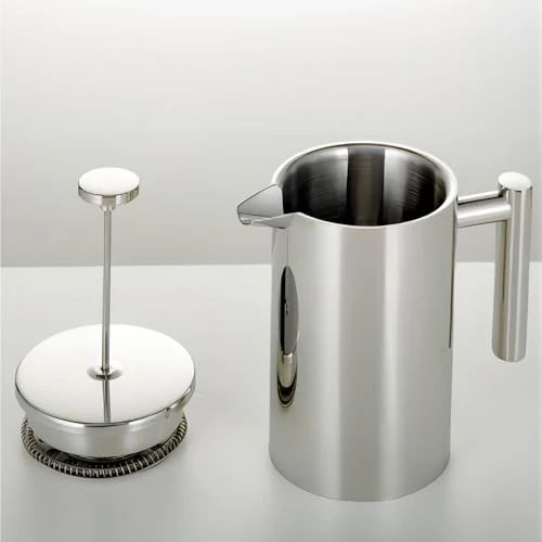 Natural Stainless Steel French Press Coffee Maker Official