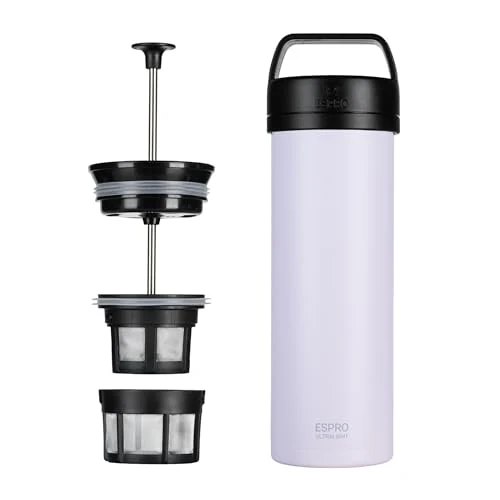 Durable Go P0 Ultralight French Press Coffee Maker for Travel Modern