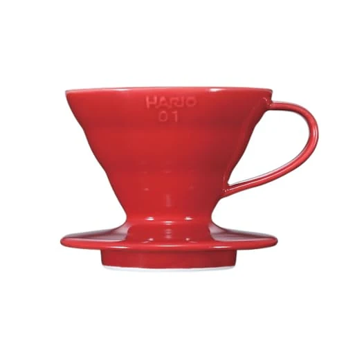Reusable V60 Ceramic Coffee Dripper Pour Over Cone Coffee Maker Size 01 Premium Material