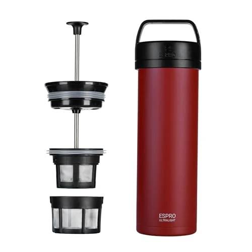 Solid Go P0 Ultralight French Press Coffee Maker for Travel Detailed