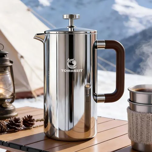 Unique 1L 34 Oz French Press Coffee Maker Convenient