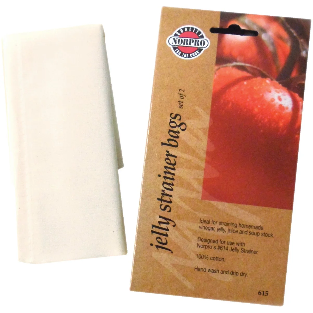 User-Friendly Norpro Jelly Strainer Bags 2-Pack Carefully Designed