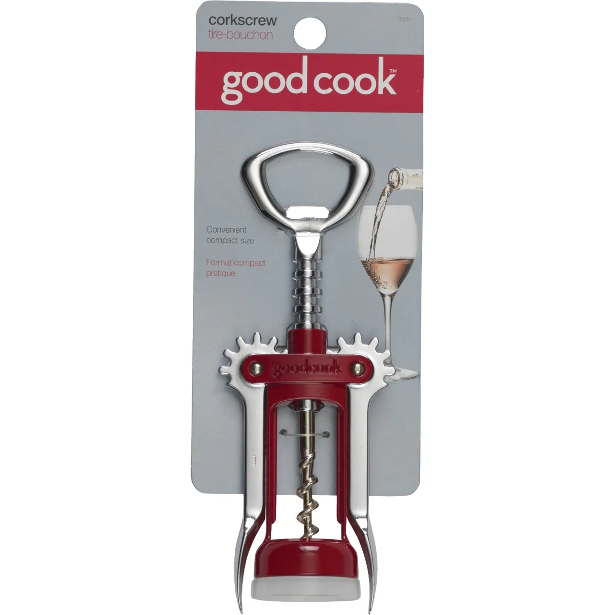 Excellent Goodcook Winged Corkscrew Bottle Opener Responsible