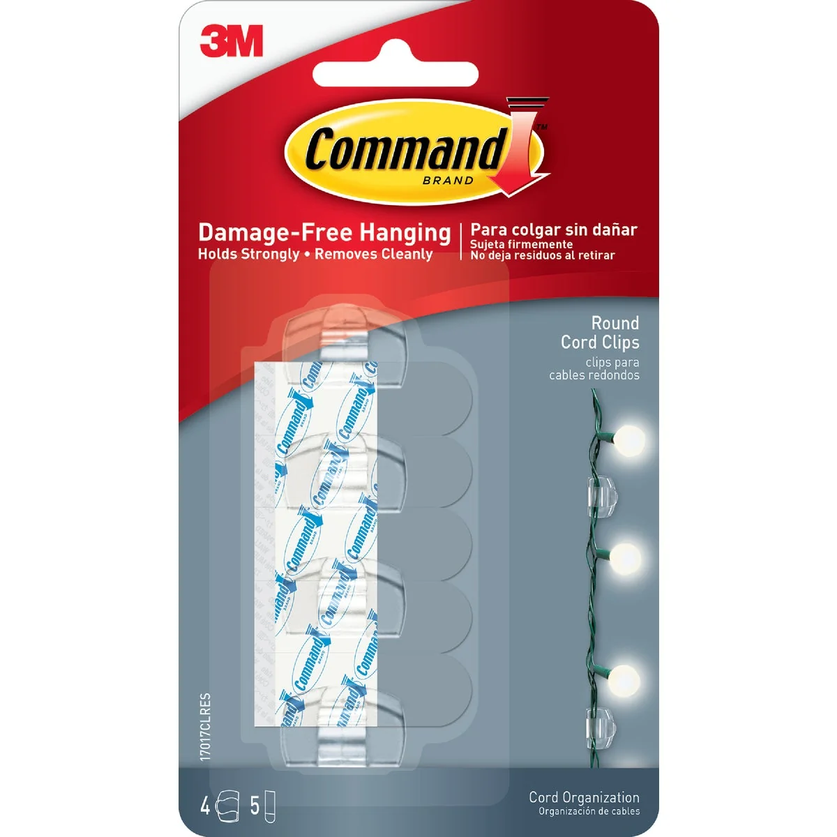 Efficient Command Wire Organizer Cord Clip with Adhesive Next-Generation