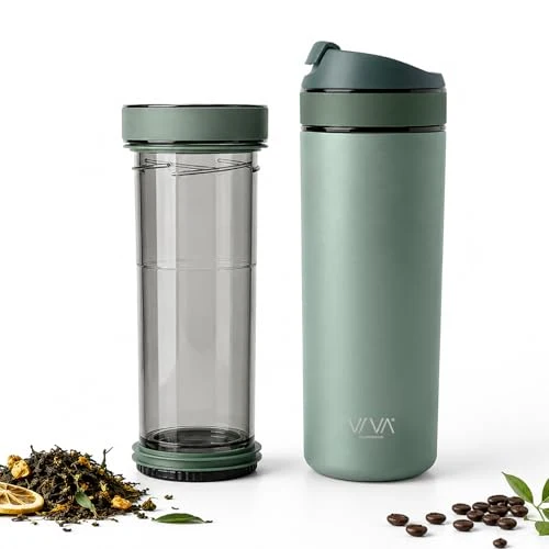 Green VIVA Recharge Tea Infuser Bottle Advanced