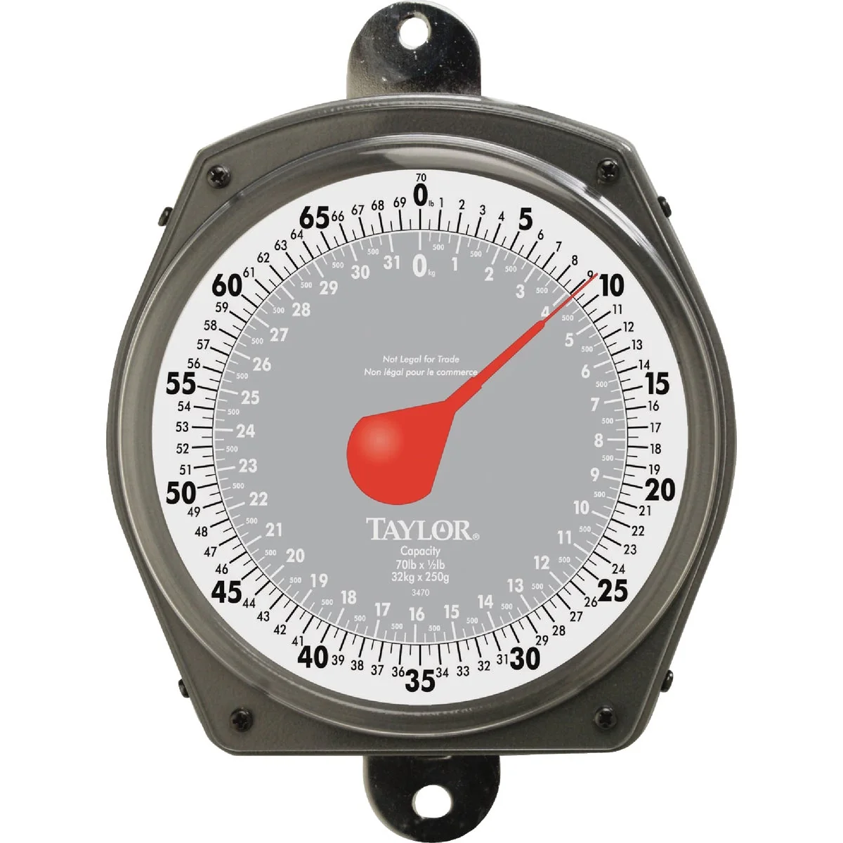 Crafted Taylor 70 Lb. Capacity Dial Hanging Scale Advanced