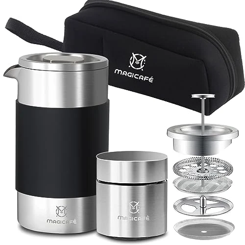 Powerful French Press Coffee Maker Set 3 Count Solid
