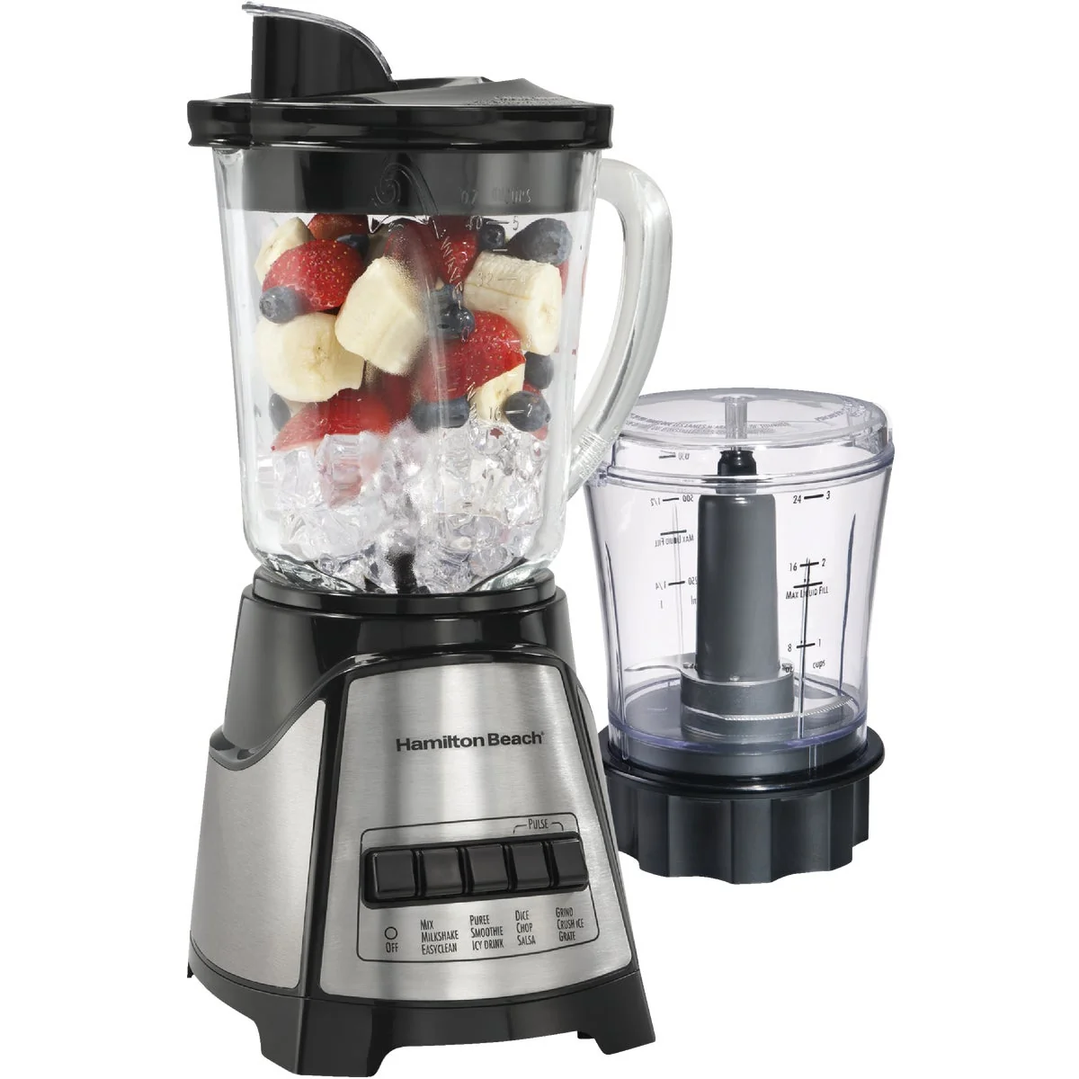 Authentic Hamilton Beach 12 Function Blender Chopper Top-Quality