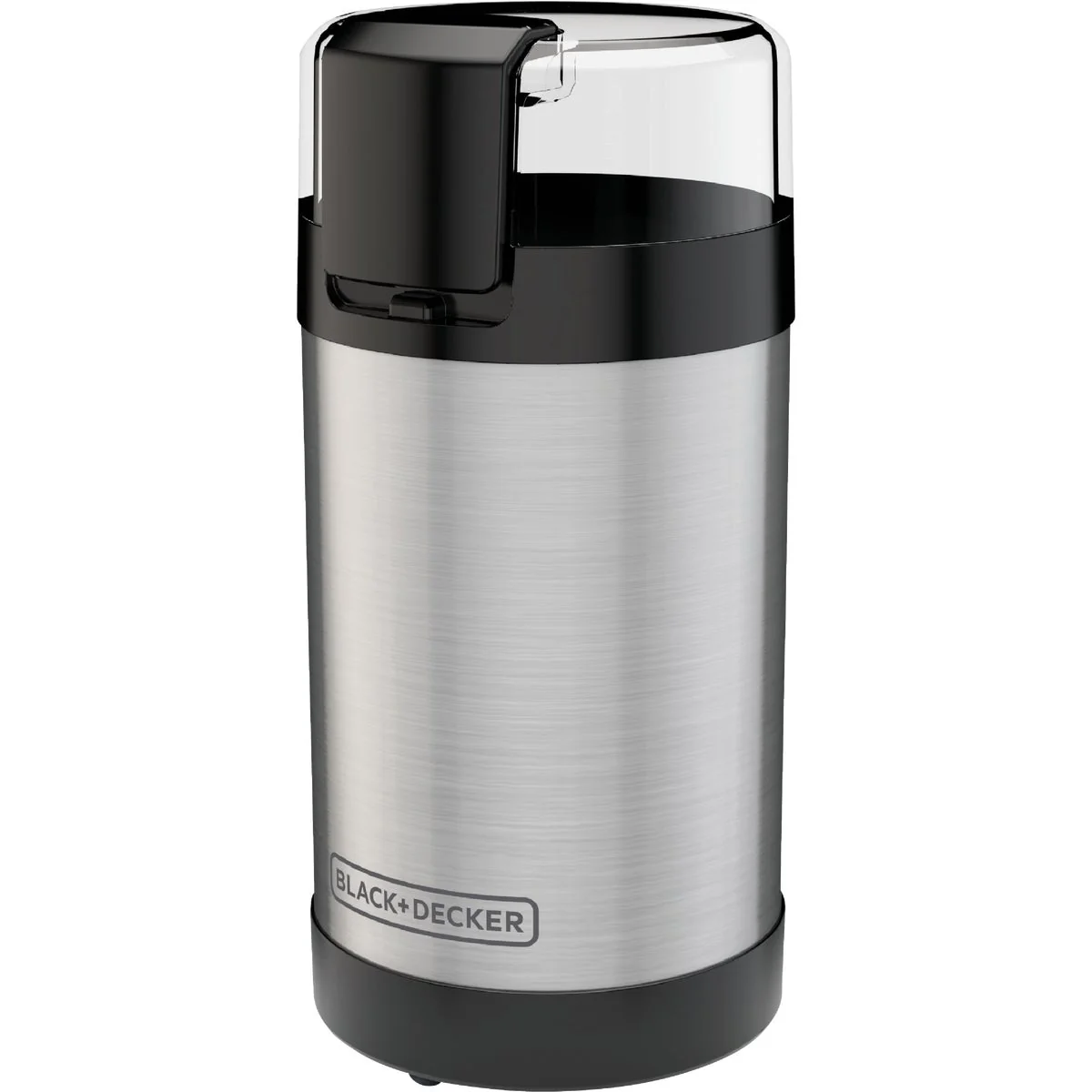 Clean Black Decker SmartGrind Stainless Steel Coffee Grinder Modern