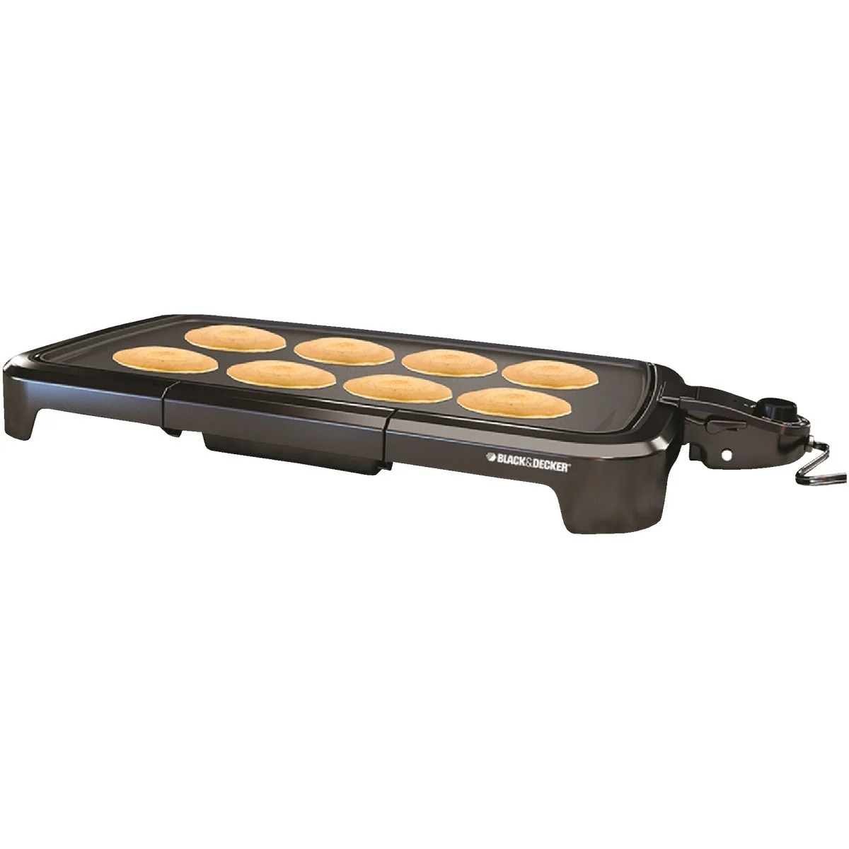 Environmentally Friendly Black Decker 8-Serving Electric Griddle Secure