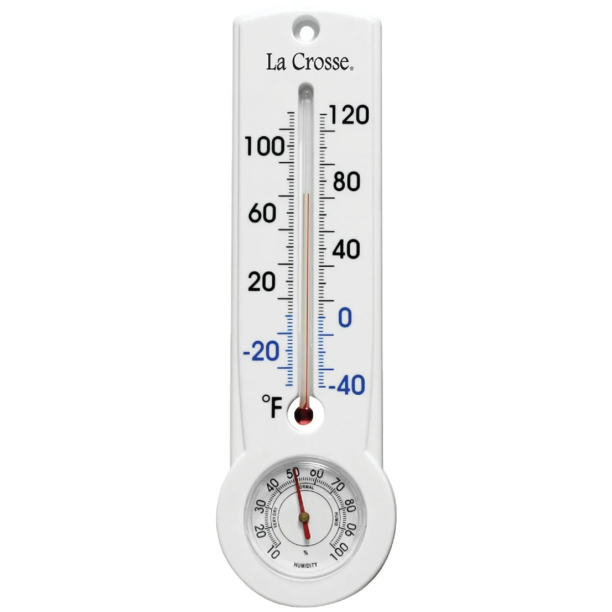 Healthy La Crosse Technology Fahrenheit Celsius Analog -40 to 120 F -40 to 50 C Hygrometer Thermometer Sophisticated